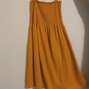 H&M yellow sundress